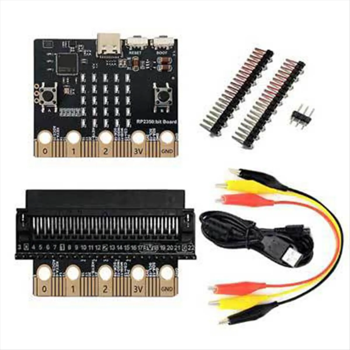 A46U For 2 RP2350 Bit Board Python Programming Development Board Compatible with Micro-Bit