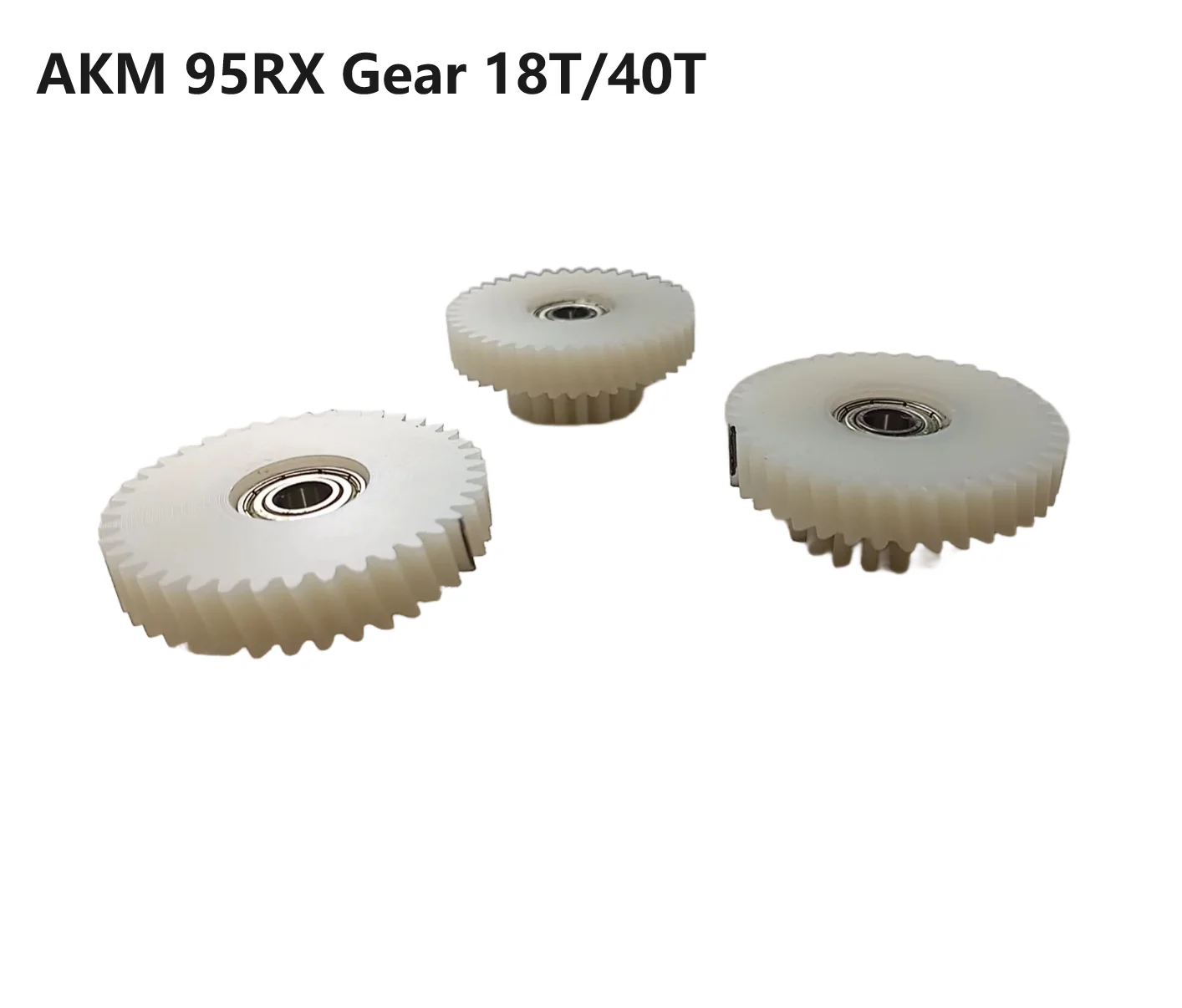 AKM Motor 95RX Nylon Gearbox Spare Parts Aikema 3pcs 18-40 Teeth Quantity