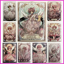 Anime Goddess Story Rare Stamping carte Flash riflettenti KINOMOTO SAKURA Toys for boys carte da collezione regalo di compleanno di natale