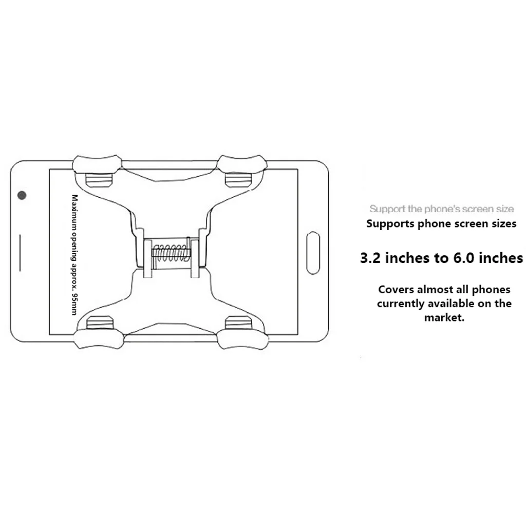 360-Grad-drehbarer Auto-Handyhalter mit Saugnapf, universeller Handyhalter, stoßfester GPS-Clip, Smartphone-Ständer, Autowerkzeug – Detail 30