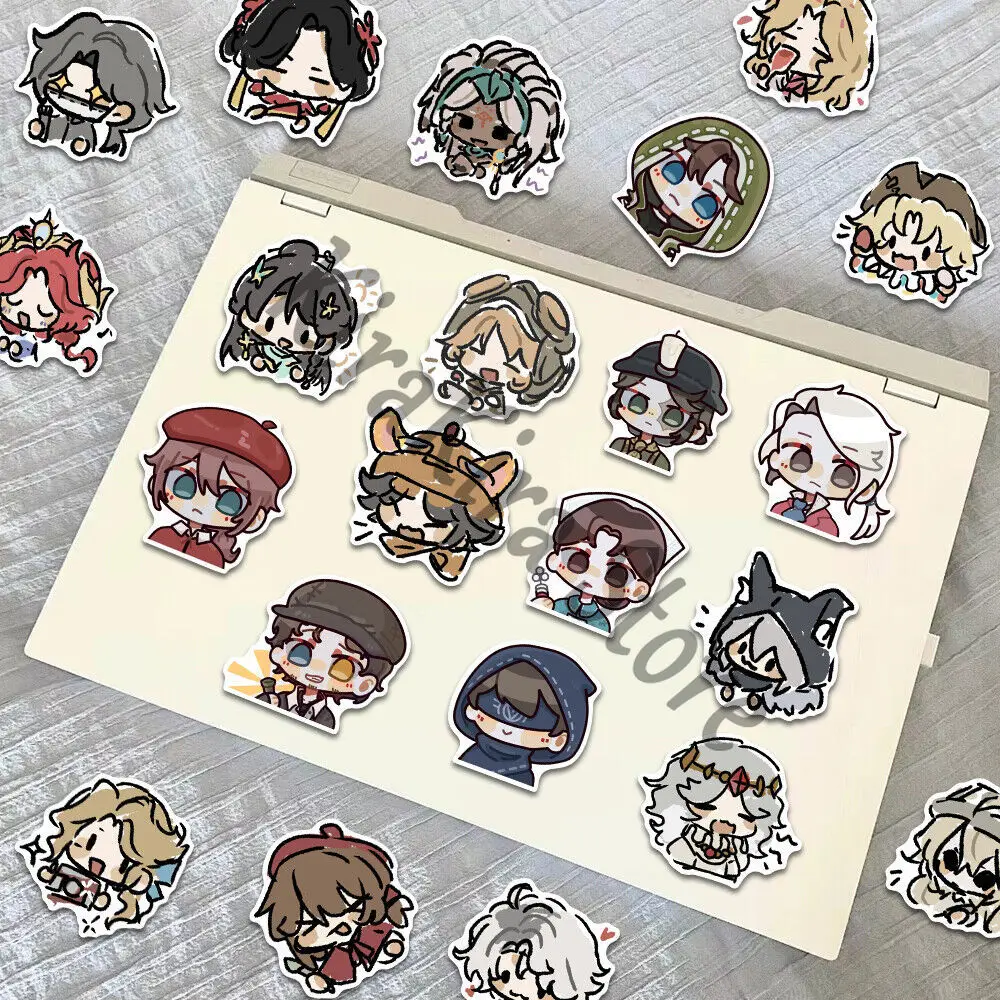 Norton Campbell Decals Identity V Decor อะนิเมะหมวดหมู่คอสเพลย์ Paster Naib Subedar สติกเกอร์ 50pcs Mike Morton เครื่องเขียนประดับชุด