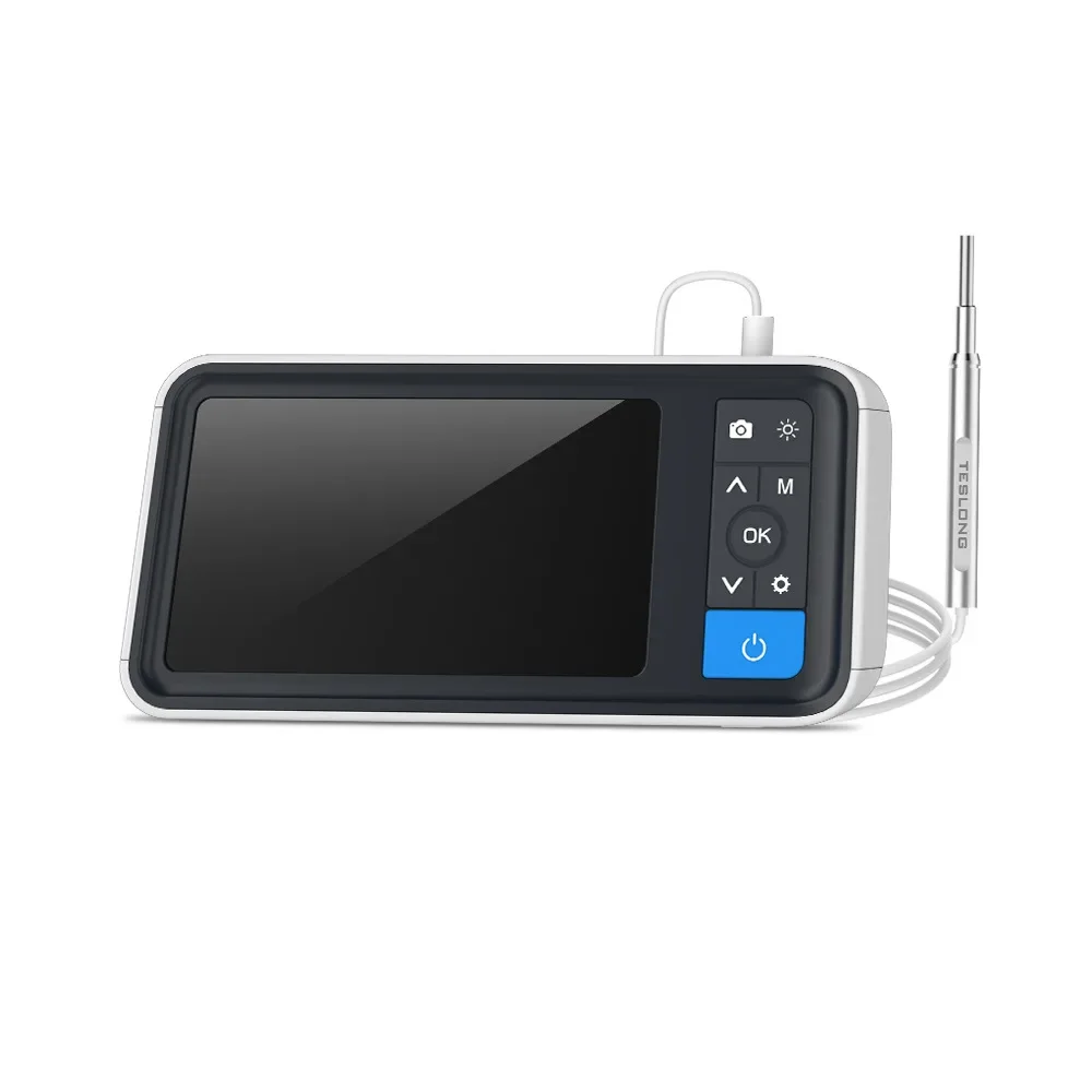 

High definition 4.5 inch screen smart otoscope 3.9mm with screen visual ear scoop ear picker