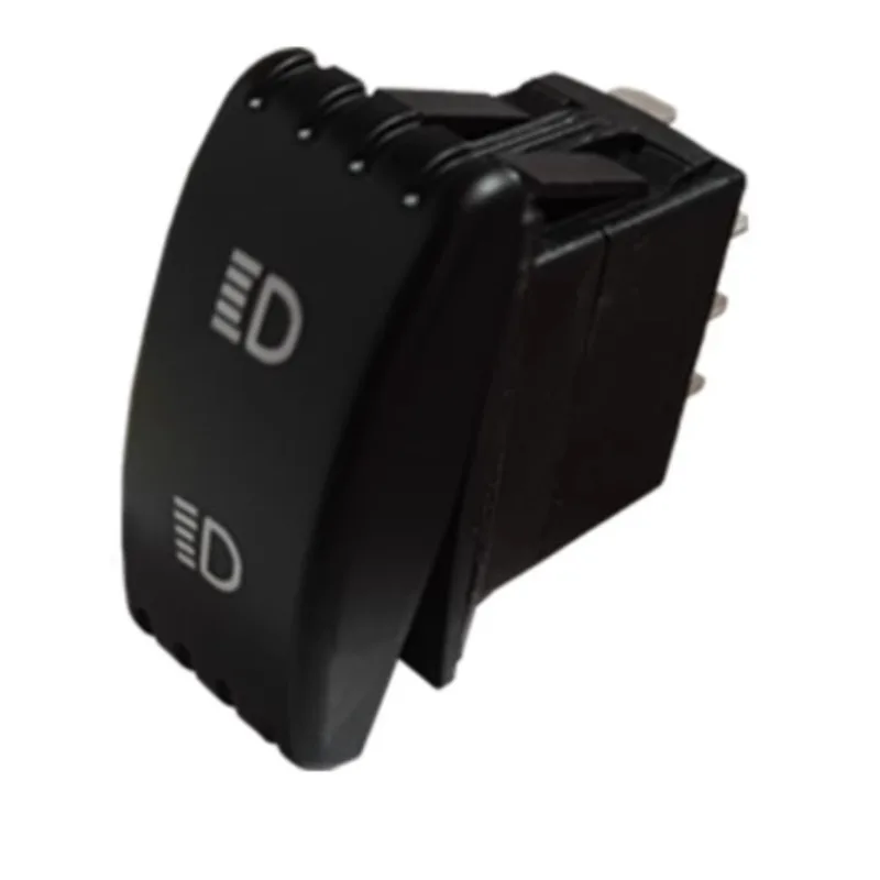 High Beam Switch Modified Push-button Toggle Switch Two Positions 24V for Liugong 34B1545 Construction Machinery Vehicle Parts