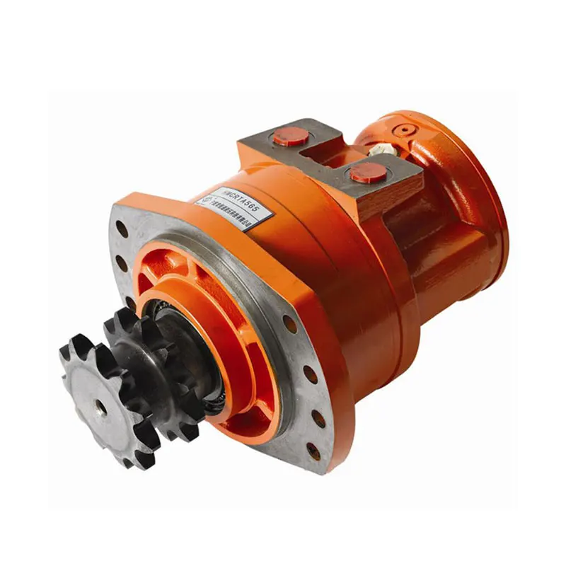 OEM Poclain Piston Motor MCR Series High Flow Radial Piston Hydraulic Motor