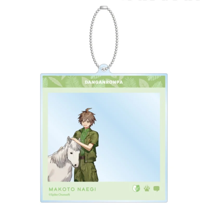 60CM Anime Danganronpa Keychain Aoi Asahina/Byakuya Togami/Junko Enoshima Key Chain Acrylic Model Plate Animal Theme Gifts