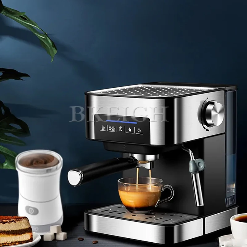 Fully Semi-Automatic Italian Espresso Machine, American Household Small Milk Foam All-In-One Machine