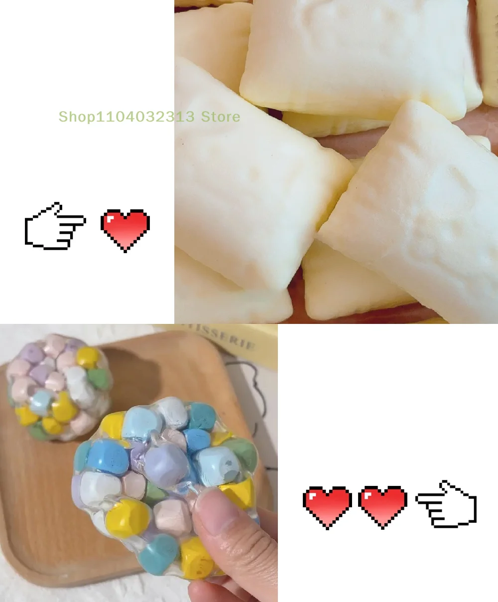 Perfect Squeeze Gift: Handcrafted Squishy Sensory Fidget Toys for Stress Relief - For both Kids and Adults.