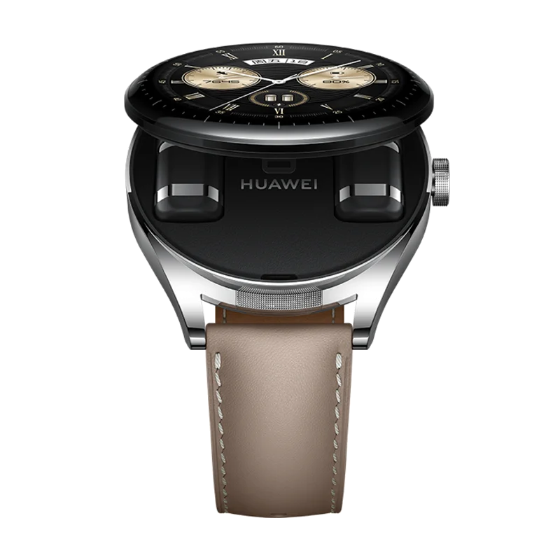 HUAWEI WATCH Buds Earphone layar warna AMOLED 1,43 inci versi Cina dan jam tangan panggilan pengurangan kebisingan AI 2 in 1