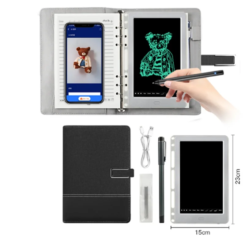 Reliable-Cloud Notebook With AI Voice Drawing Feature, Bluetooth Writing Pads And Digital Smart Sync Pen Diary,Cloud Notebook Wi