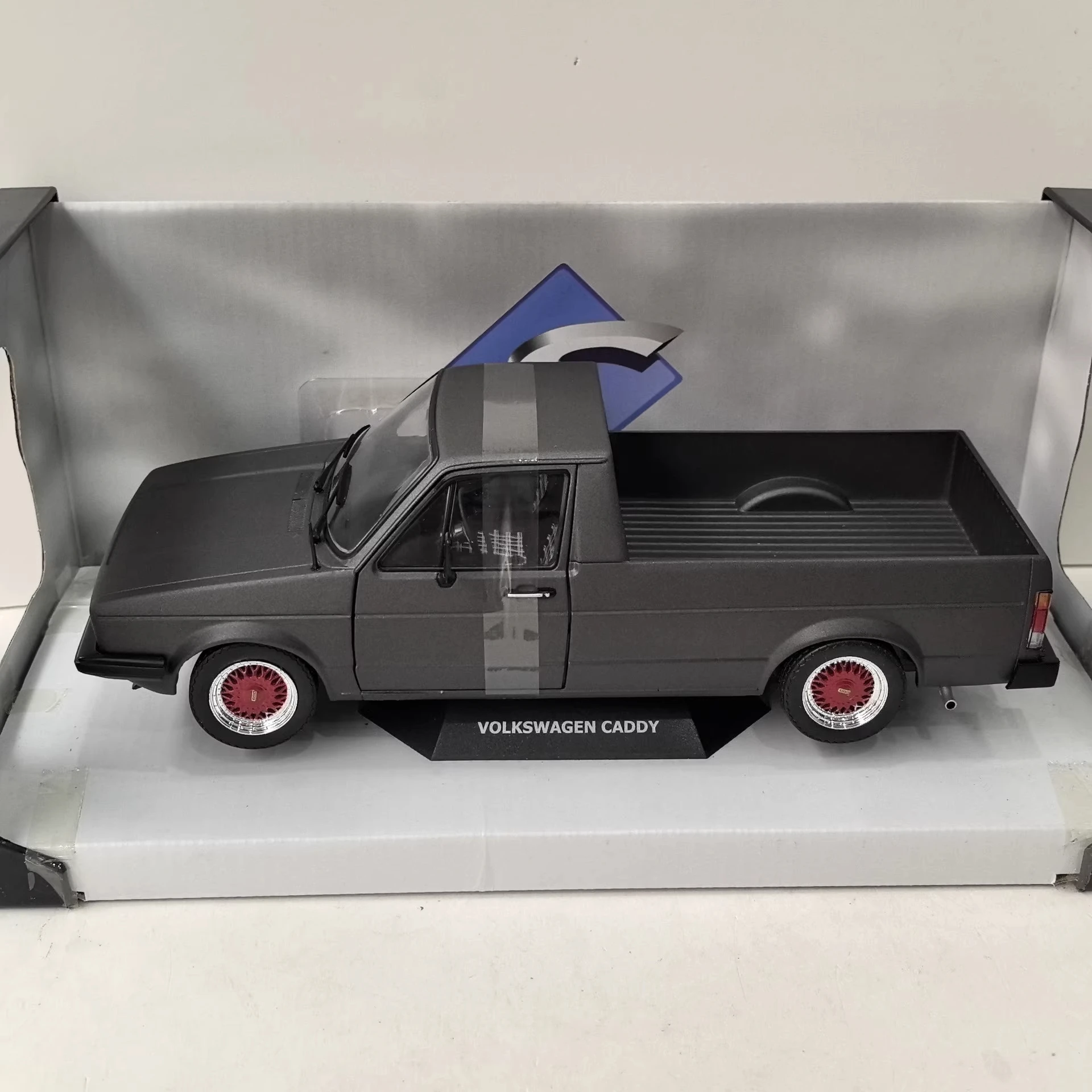 

SOLIDOS 1:18 VW CADDY Volkswagen, модель пикапа, сплав, открытые левые и правые двери M1