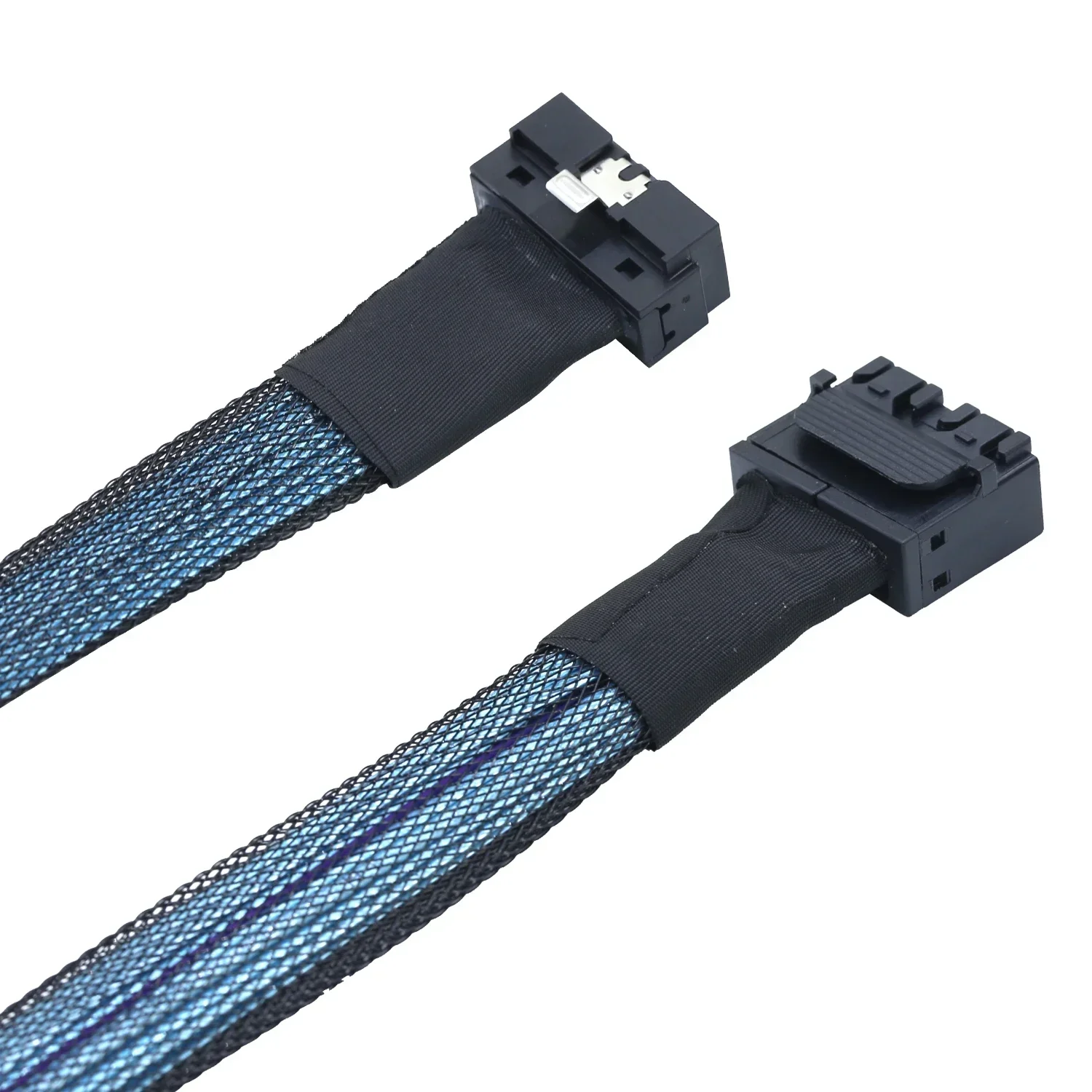 PCIE Ultraport Slimline SAS4.0 LP Low profile SFF-8654 8i 74P to 2 in 1 Dual MINI SAS HD SFF-8643 8I 36P Server connection Cable
