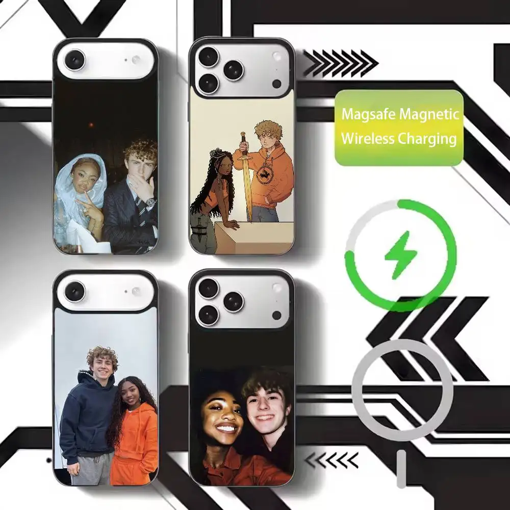 

W-Walker and leah Phone Case For iPhone17,16,15,14,13,12,11 Plus,Pro Max Magnetic For Magsafe Wireless Charging