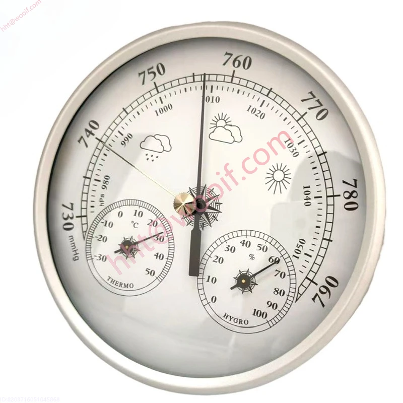 

130MM three-in-one weather station thermometer hygrometer barometer multi-function