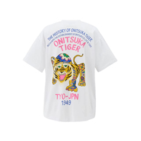 2025 T Shirt Tiger Graphic Printed Cotton Short Sleeve Sports Casual Streetwear Suitable for Women and Men