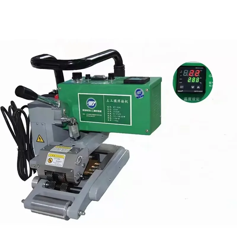 Dual-purpose HDPE PVC Geomembrane Welding  High Efficiency Hot Wedge Welder for Membrane Sheet Liner Waterproof Seam