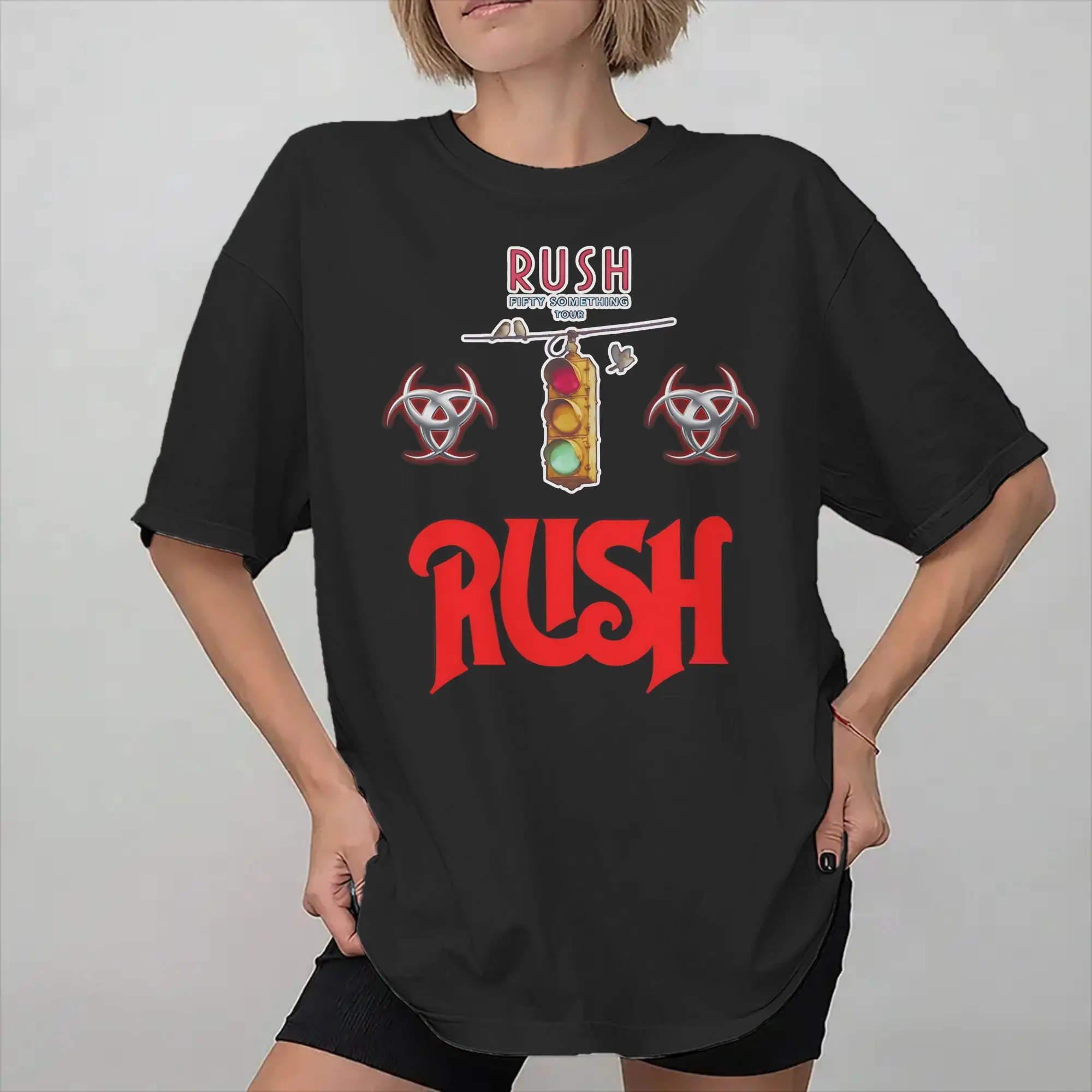 Rush Band Fifty Something Tour 2026 Merch Men Women T Shirt Pure Cotton Tee New Arrival  T-shirt Clothing