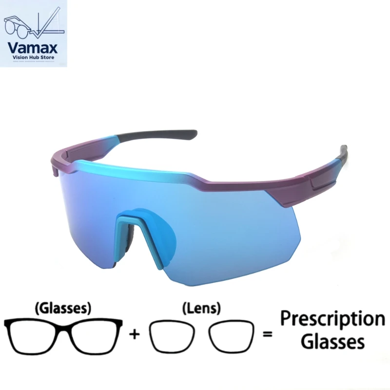 

VAMAX Fashion Cycling Outdoor Prescription Glasses Photochromic Lens Eyeglasses Unisex Polarized Eyewear