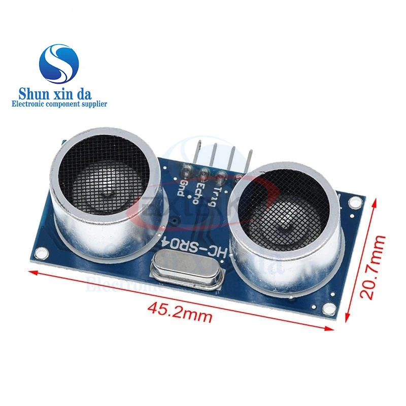 1/5PCS HC-SR04 HCSR04 Ultrasonic Sensor to world Ultrasonic Wave Detector Ranging Module HC SR04 Distance Sensor For Arduino