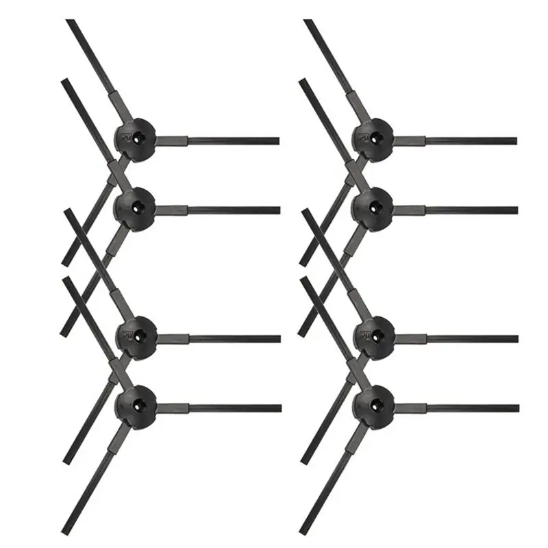 8-Pack Side Brush Replacement for ILIFE V3 V5 V5s V3S A6 A4 A4s V50 V55 X5 Vacuum Cleaner Parts