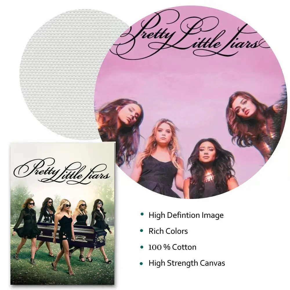 ملصق تلفزيوني جميل على شكل كذاب صغير HD أنيمي موضوع ساخن للمغني/OST/فيلم مقاوم للماء ذاتي اللصق ديكور منزلي