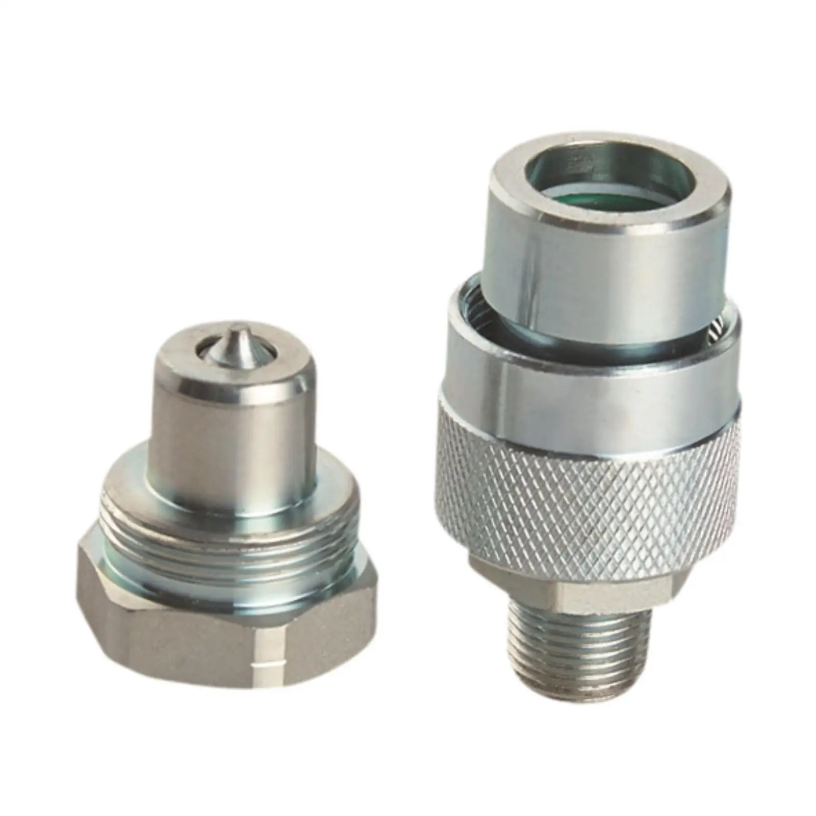 Hydraulic Quick Coupler Set Adapter Easy to Install Replace Parts Hydraulic Coupling Connector