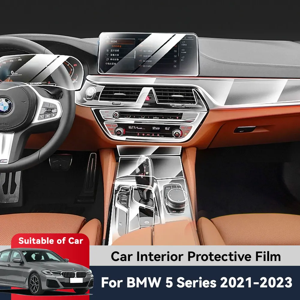 

Auto Central Control TPU Navigation Anti Scratch interior Protection Film GPS Navigation For BMW 5 Series G30 G31 2021-2023