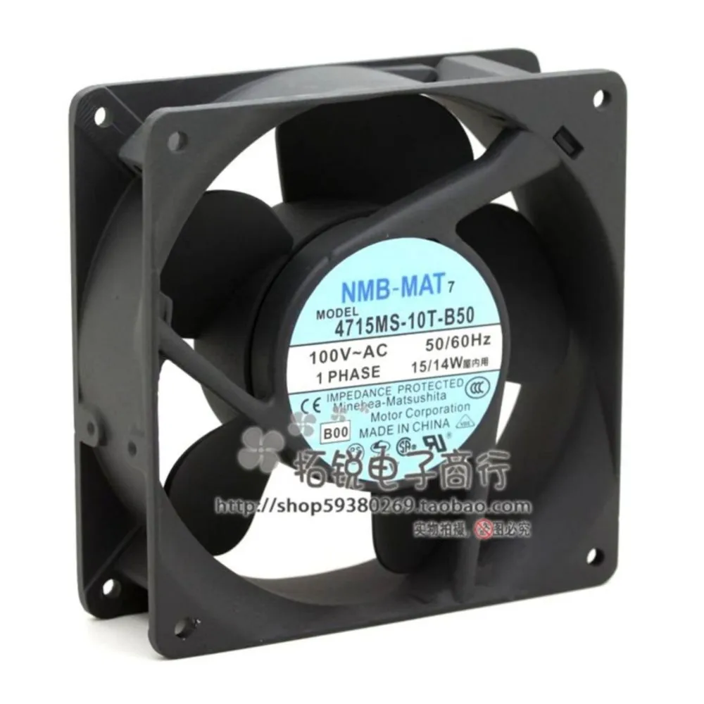 for NMB 12038 4715MS-10T-B50 AC 100V 1514W UPS Electric Cabinet Cooling Fan, 12cm, High Airflow, for Power Equipment