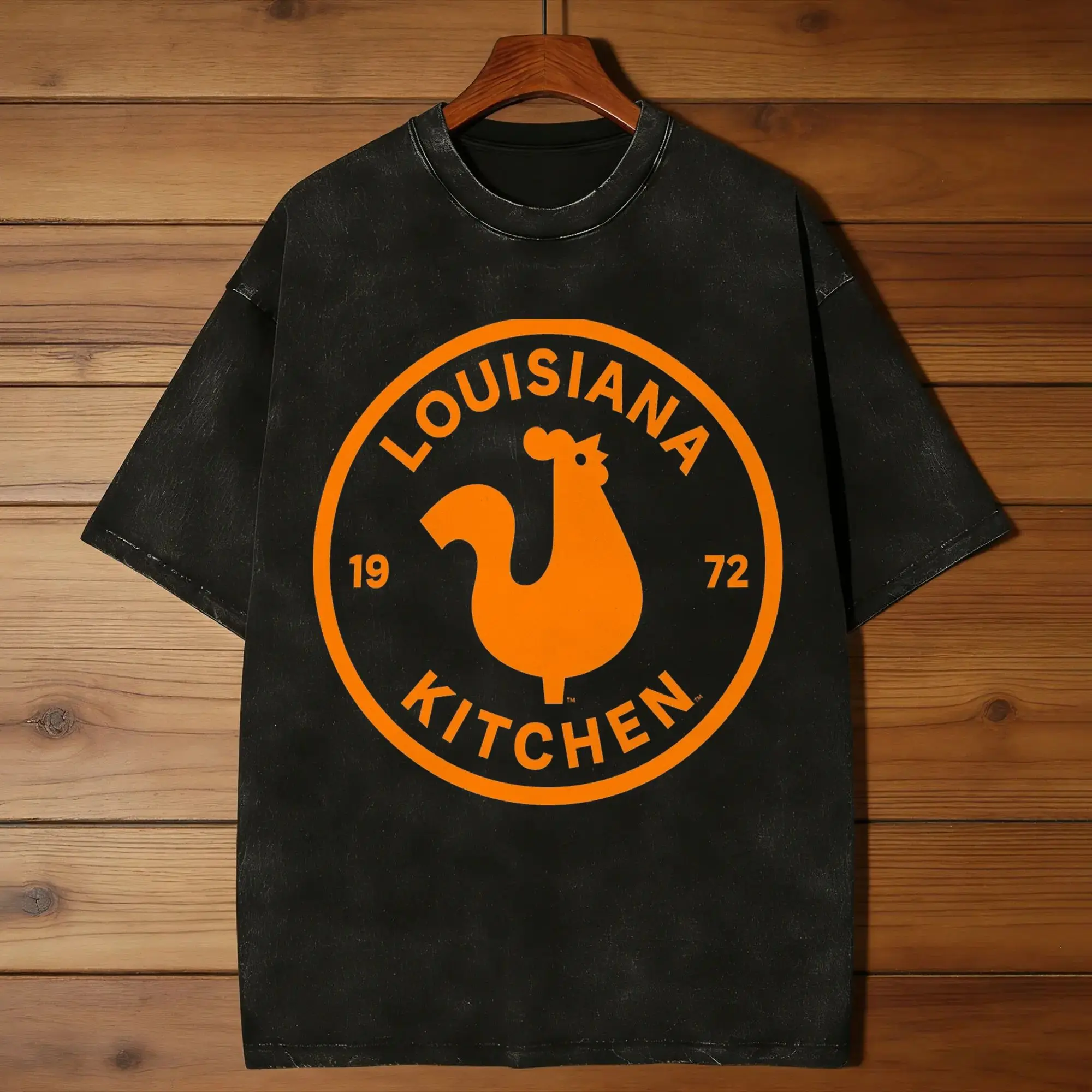 Kitchen Louisiana Popeyes Chicken T-Shirt Hipster T Shirts Short Sleeve Y2K Funny Tshirt Summer Casual O-Neck Plus Size Top Tees