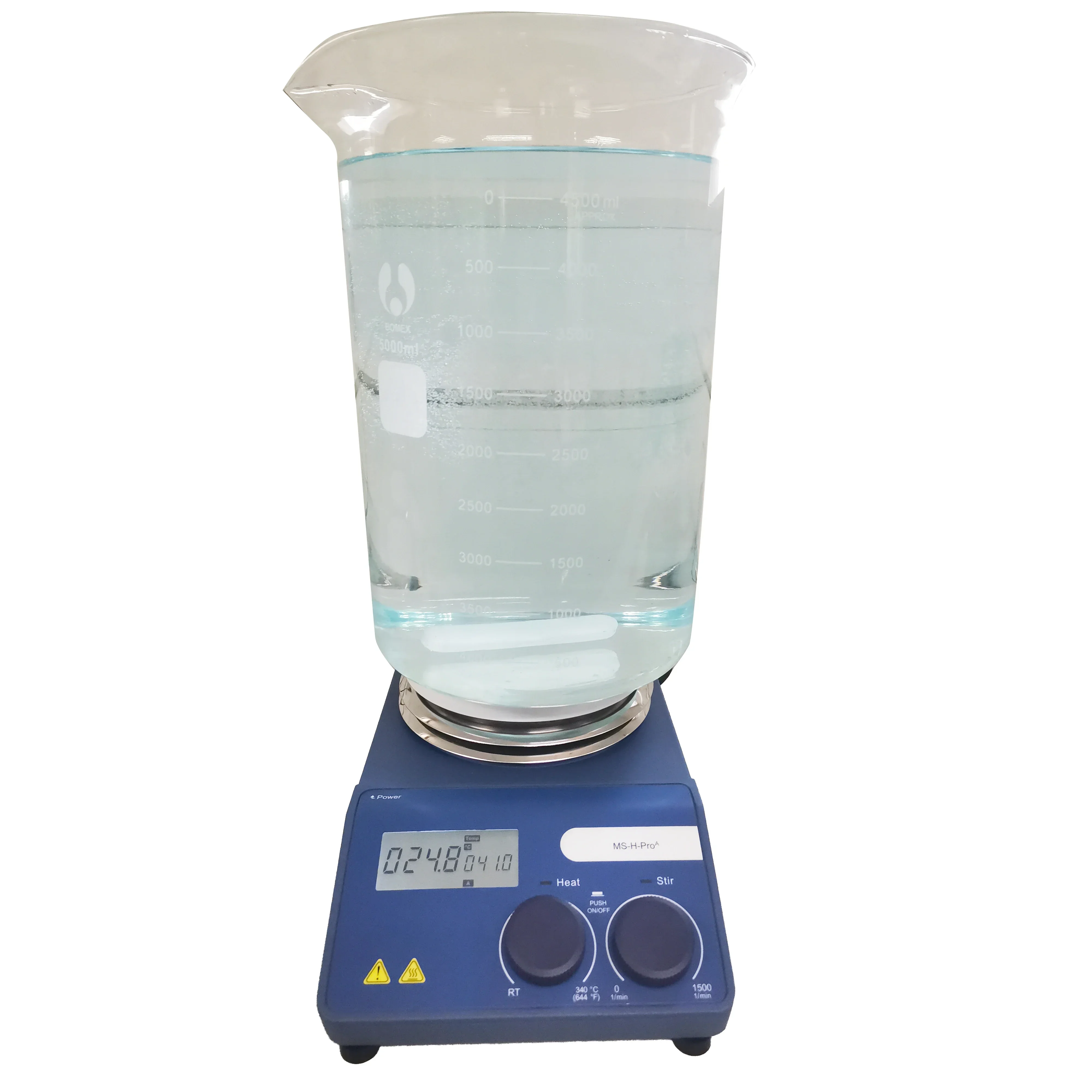 Laboratory Use LCD 100-1500RPM 20L Digital Hot Plate Heating Mixing Magnetic Stirrer With Three Warming Modes