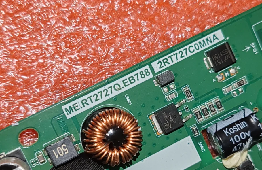 MR.RT2727Q.EB788 2RT727C0MNA Scheda madre TV di rete WiFi, foto fisica, testato bene