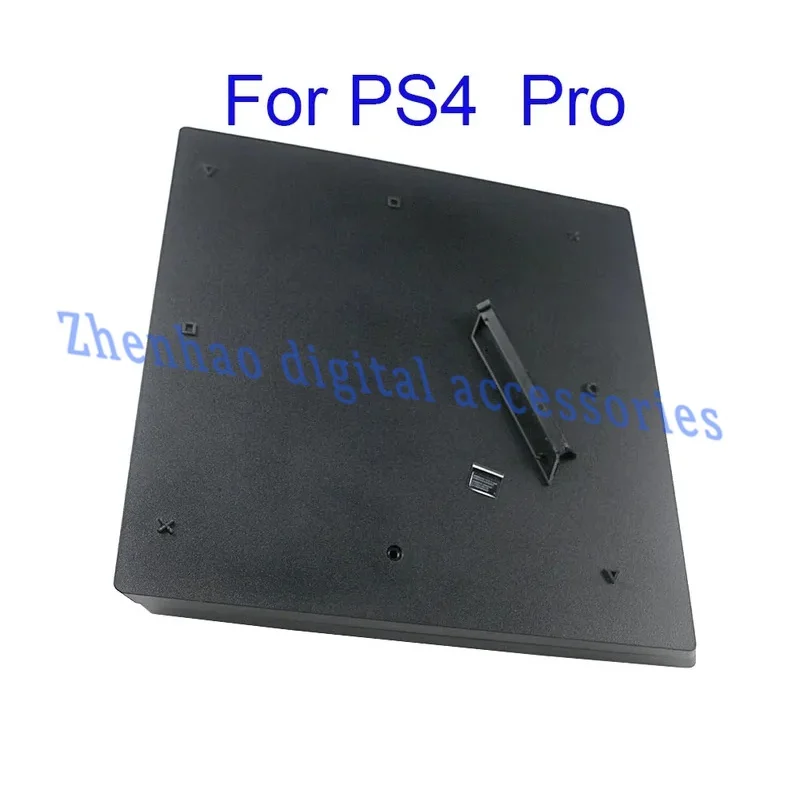 Black Replacement Parts For PS4 PRO Host Full Housing Case Front Bottom Shell Cover