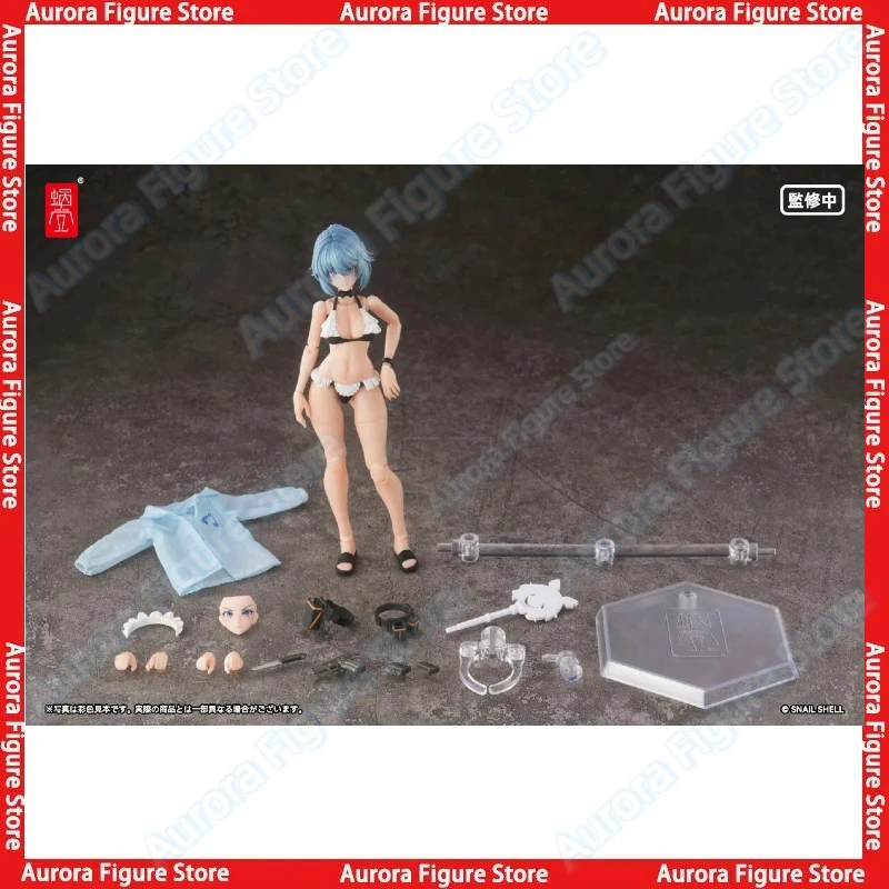 In Stock SnailShell Snail Shell 1/12 RA-02S Kazune Summer Operation Sexy Girls Anime Action Figure Toys Model Gift PVC Collector