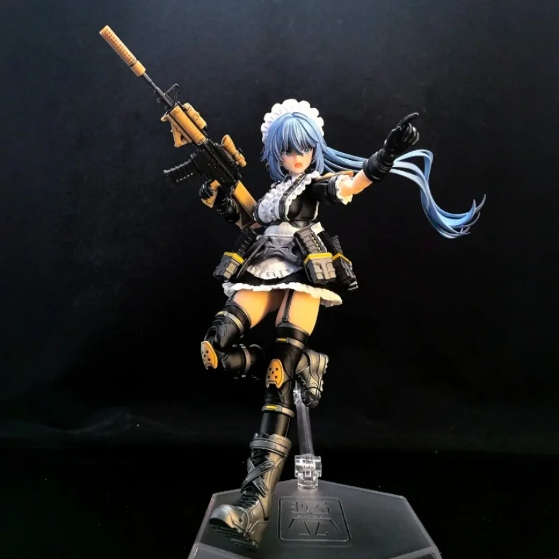 

16cm Genuine Mymikku 1/12 Scale Tokiwa Kazune Tactical Maid Action Figure Joint Mobile Collection Machine Model Toy Gift