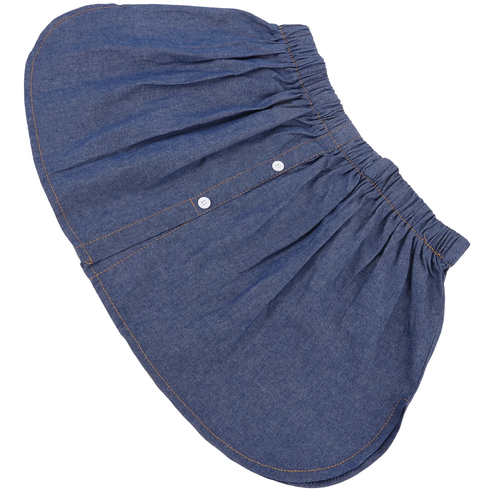 

Fake Hem Extender Mini Short Denim Slip Half length A line Underskirt Base Lower Sweep Women Shirt Extender Short Skirt Half