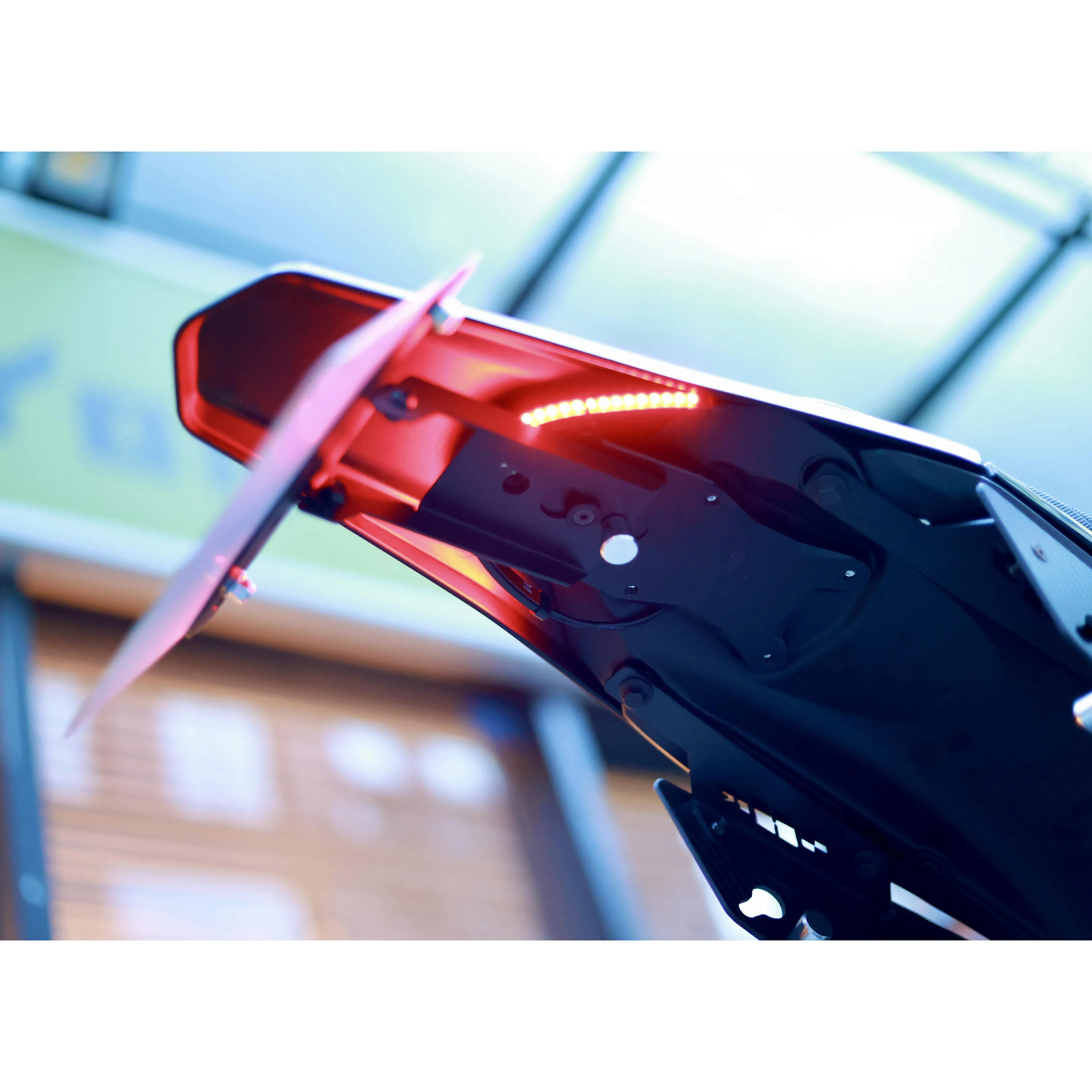 For Ultra Bee Modified Taillight Multi-functional Tail Light Bracket Quick Release Design Licence Plate Holder UB Tail Light