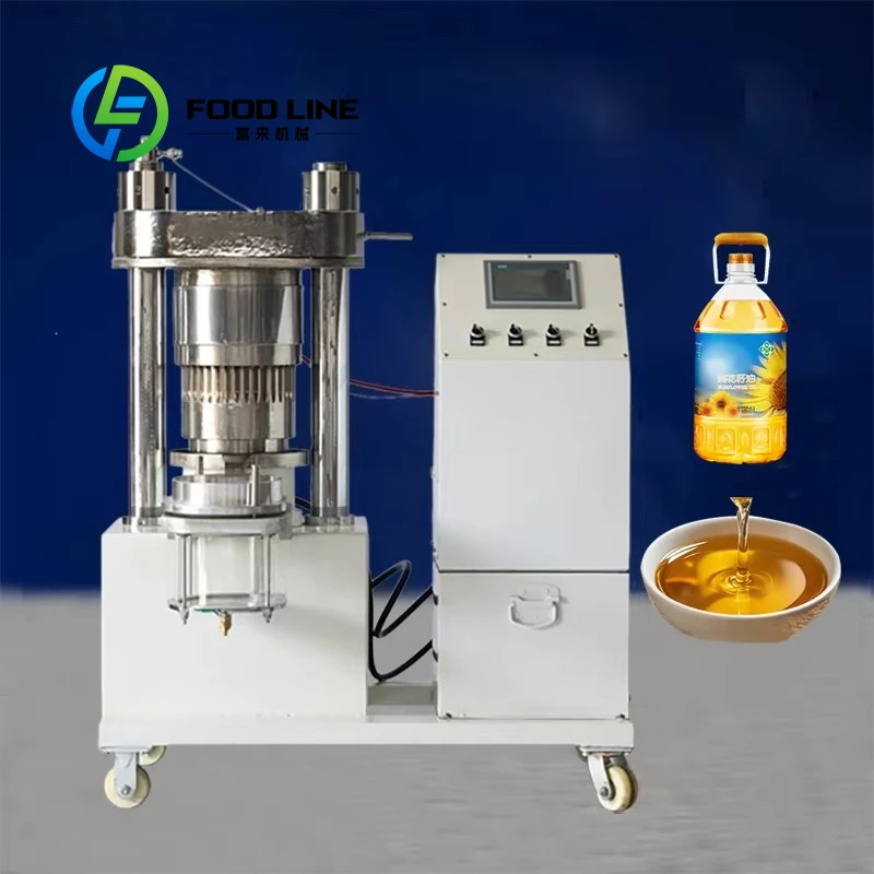 Prensa caliente de acero inoxidable de primera calidad, alta tasa de extracción para máquina de prensado de aceite de maní