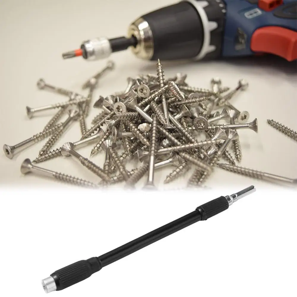 Flexible Bendable 4mm Hex Drill Bit Universal Extension Rod Screwdriver Bit Holder Screwdriver Shaft Power Tools