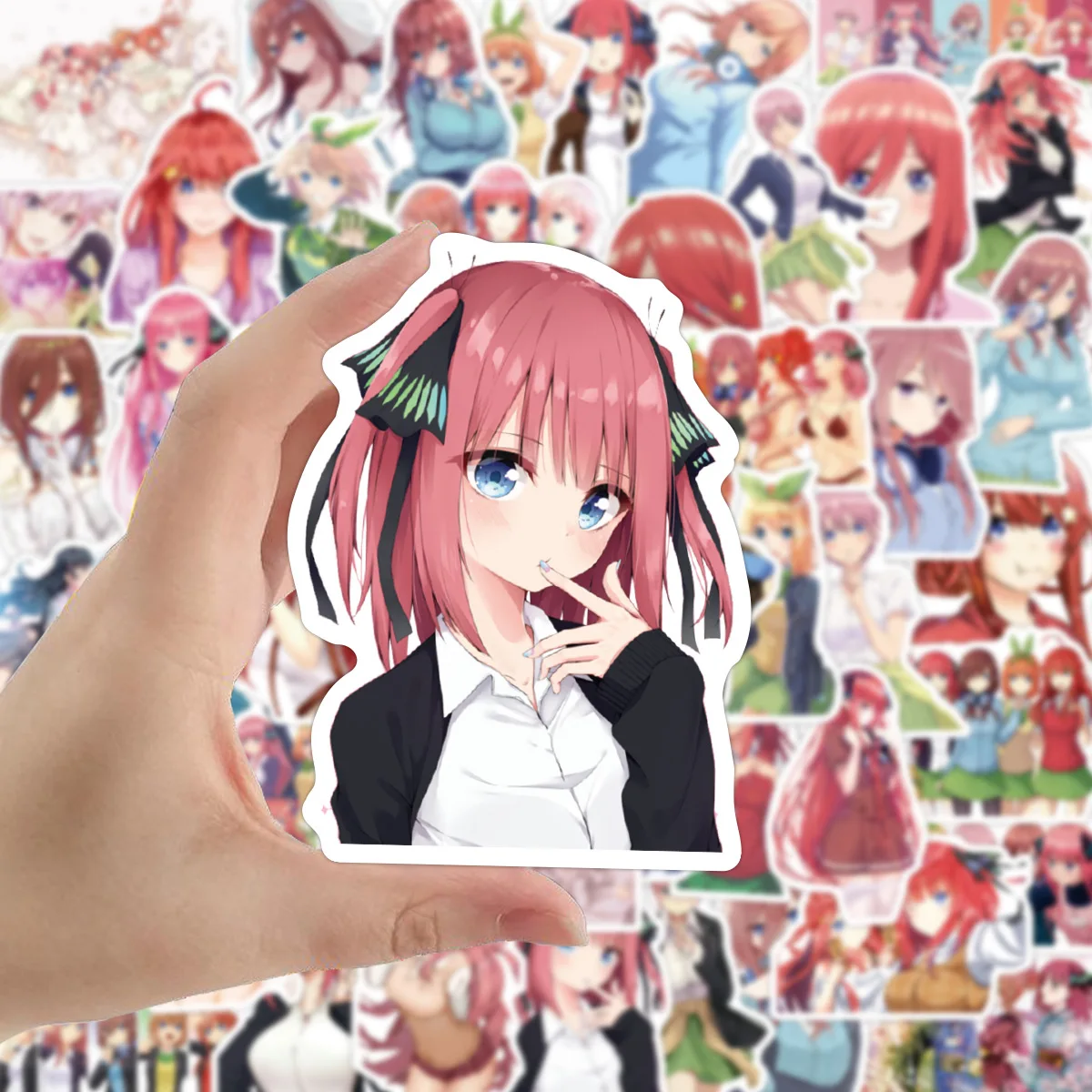 

10/50PCS Anime The Quintessential Quintuplets Cartoon Cute Graffiti Stickers Decoration Laptop Phone Tablet Waterproof Decal