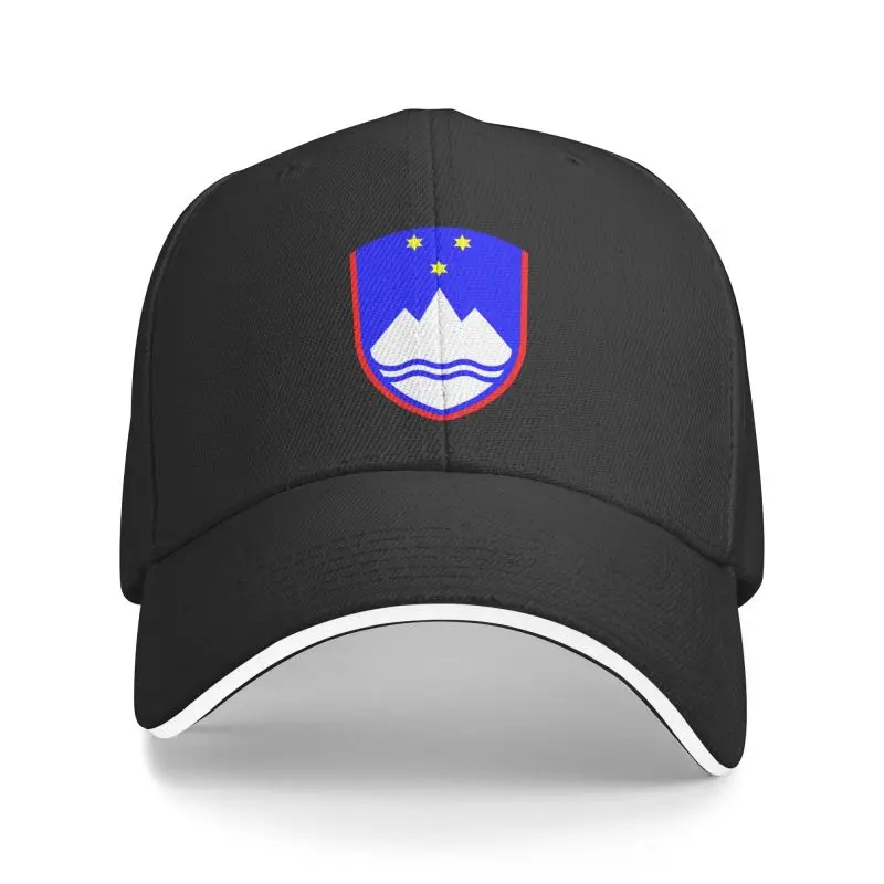 Fashion Unisex Coat Of Arms Of Slovenia Baseball Cap Adult Adjustable Dad Hat Women Men Hip Hop