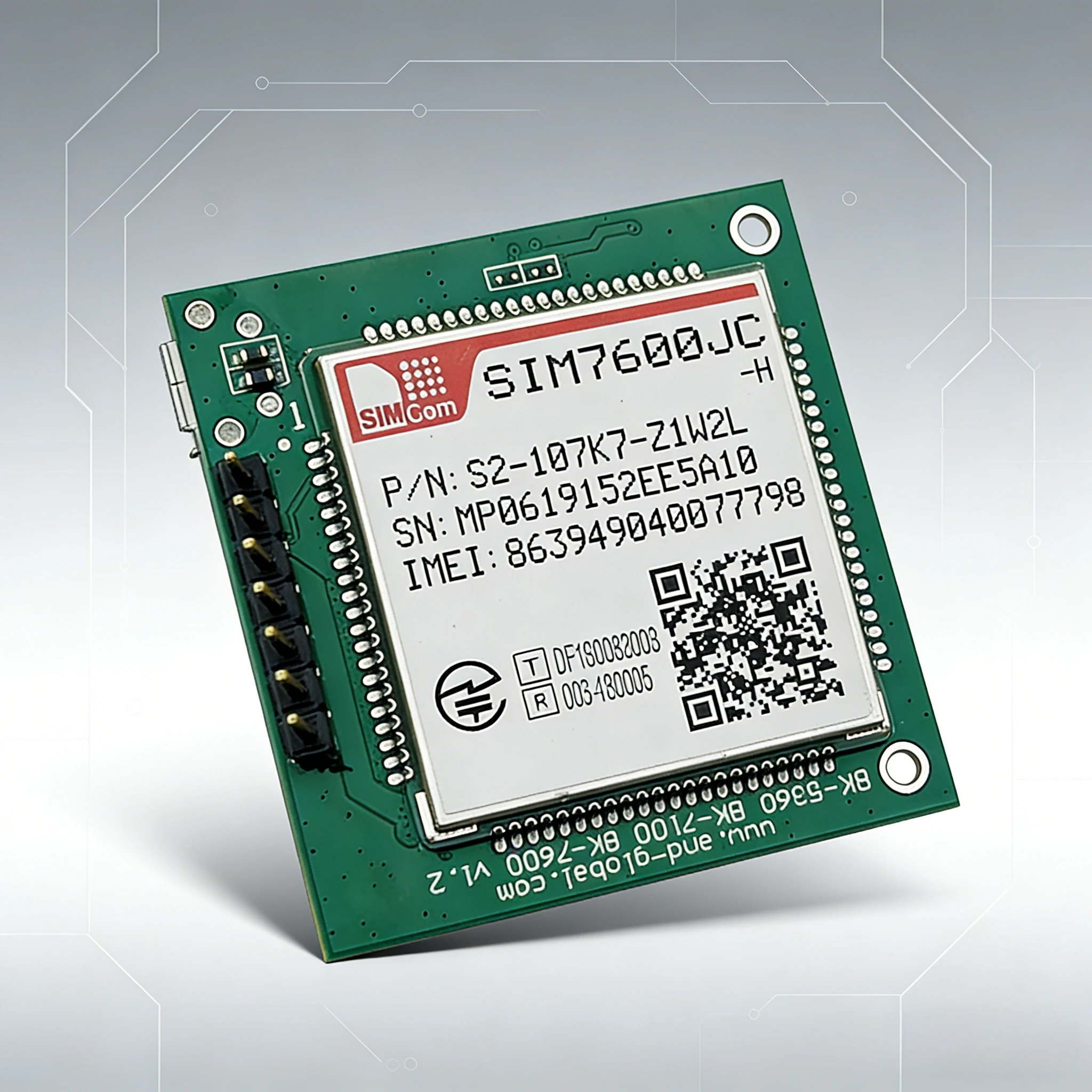 simcom-sim7600jc-h-core-board-4g-cat4-lte-fdd-b1-b3-b8-b18-b19-b26-multi-band-for-japan-with-4g-fpc-gps-antenna