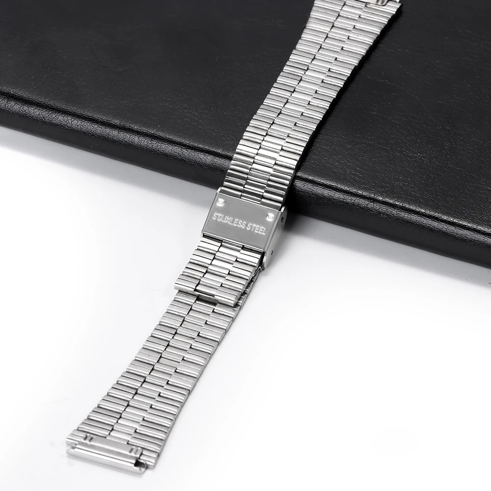 Vintage-Uhrenarmband aus Metall für Casio SGW400 F91W F84 F105/108/A158/168 AE1200/1300, hochwertiges 18-mm-Edelstahl-Armband – Detail 20