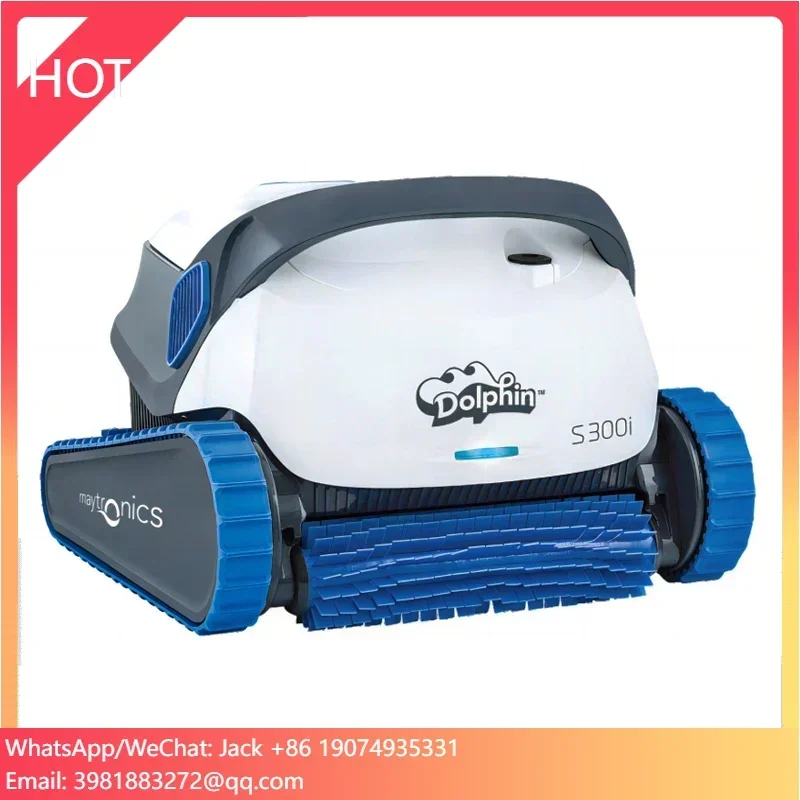 

New Design Dolphin S300i Electric Pool Vacuum Cleaner Underwater Portable Robot Vacuum Cleaner for Pool