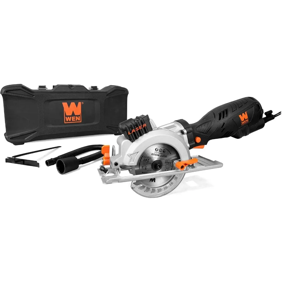 

3625 5-Amp 4-1/2-Inch Beveling Compact Circular Saw with Laser and Carrying Case