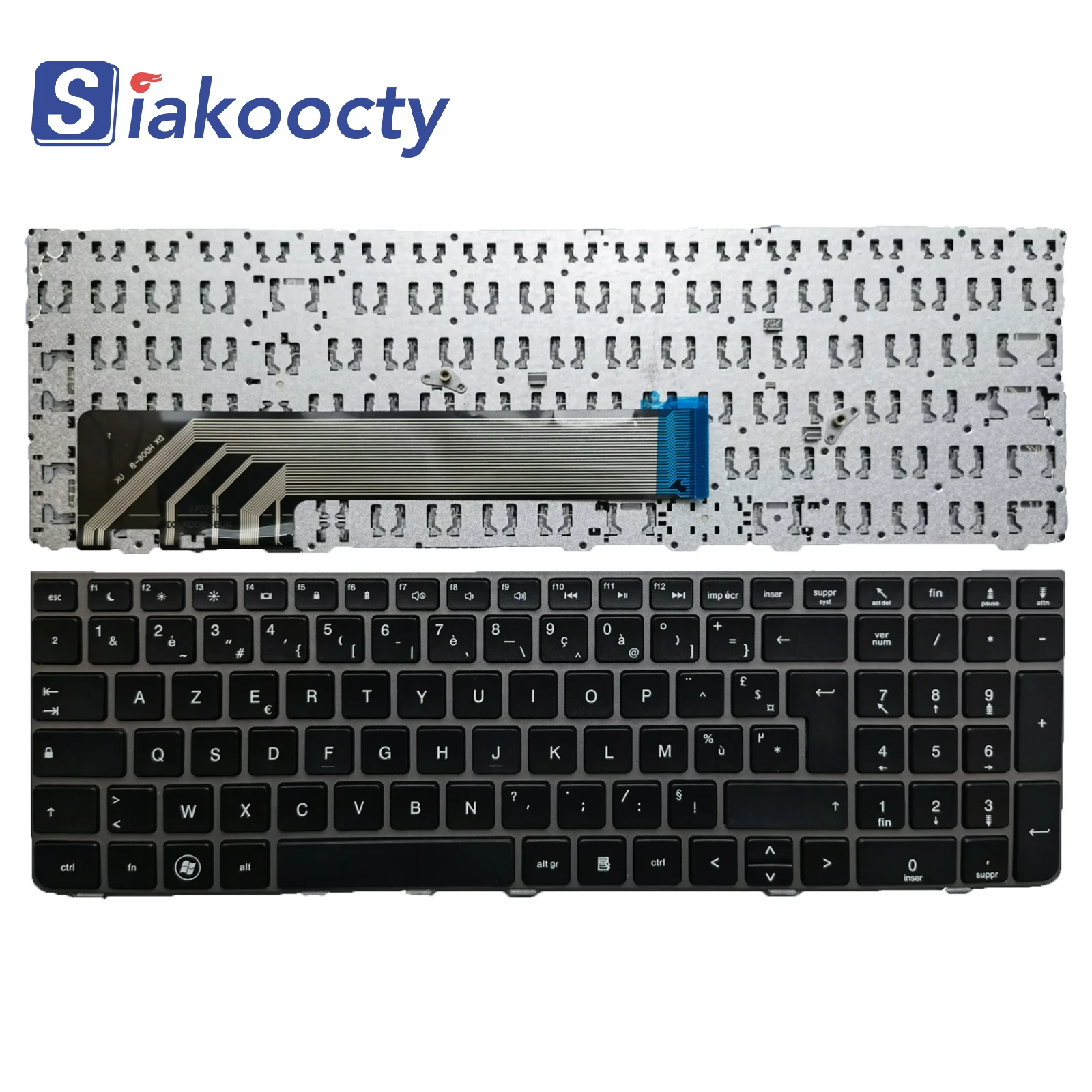 

New for HP Probook 4535S 4530S 4730S UK Keyboard SILVER FRAME