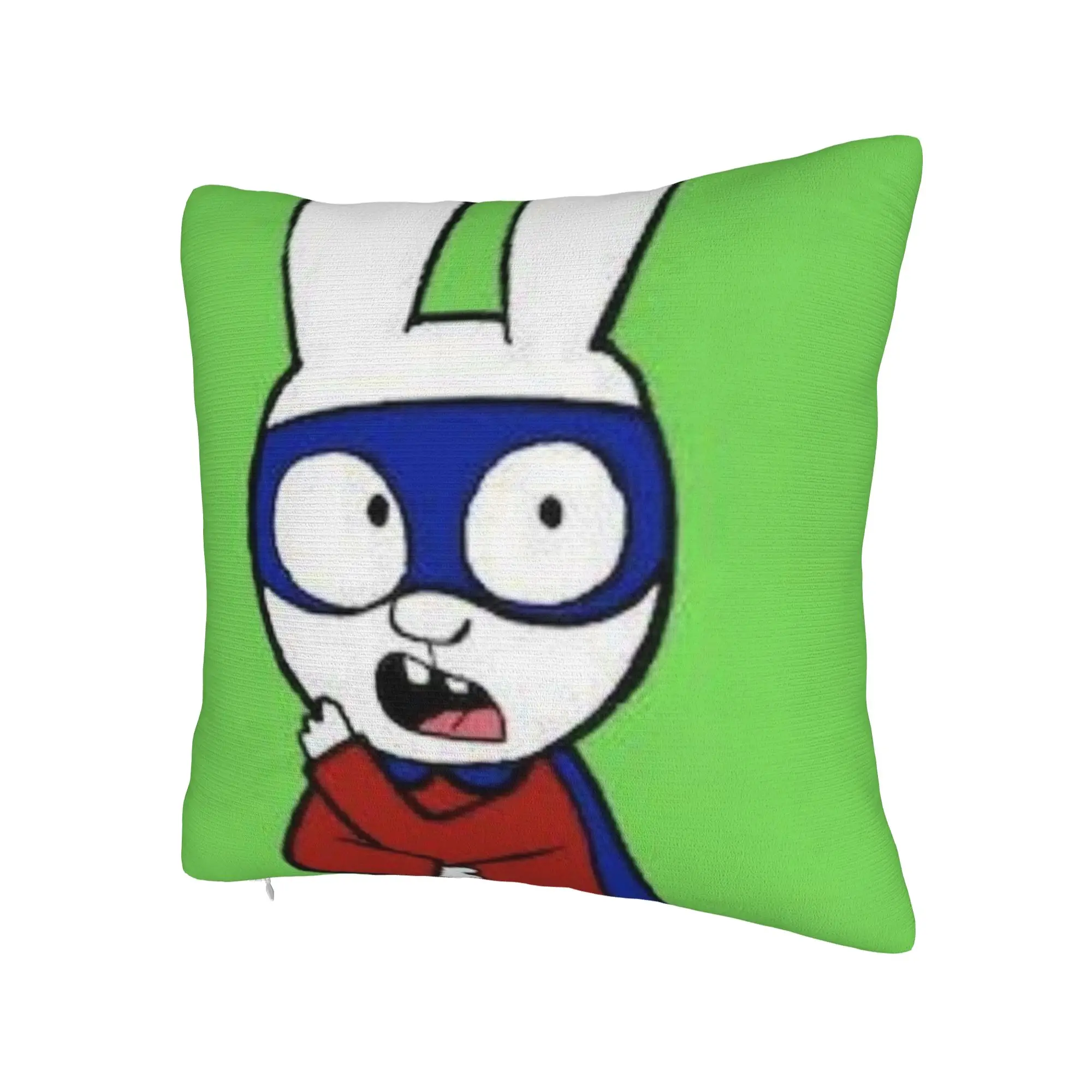 S-Simon Super Rabbit Pillowcases  Morden Pillow Case For Sofa Couch Bed Living Room Print Pillow Cover