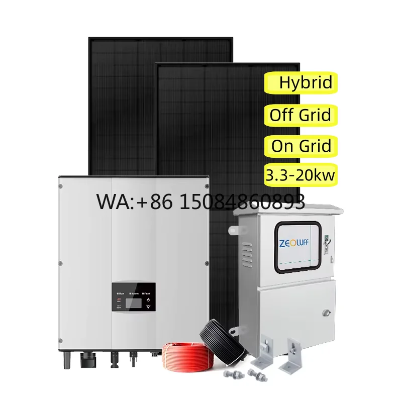 Different 4kw System Battery Photovoltaic Kit 6 kw with Accumulation Wind and Solar Hybrid Energy Systems On/off Grid for Sale