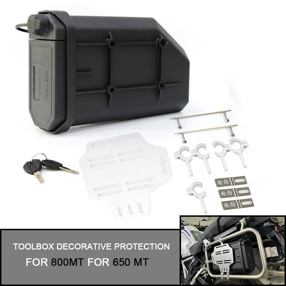 

NEW Motorcycle Waterproof Toolbox Side Tool Box For CF 800MT For CF 650 MT 800MT First-aid/ Breakdown kit Toolbox