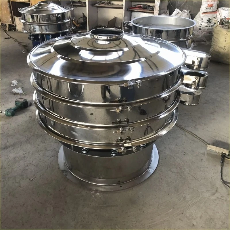 New coffee bean food powder classifier vibrating screen separator powder coating vibrating screen machine