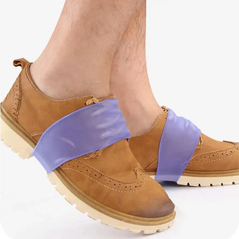 سيليكون كرة القدم الدانتيل العصابات كرة القدم التدريب غطاء ثابت المربط غطاء الدانتيل قبضة عالية تصميم أربطة الحذاء المرنة يغطي #2