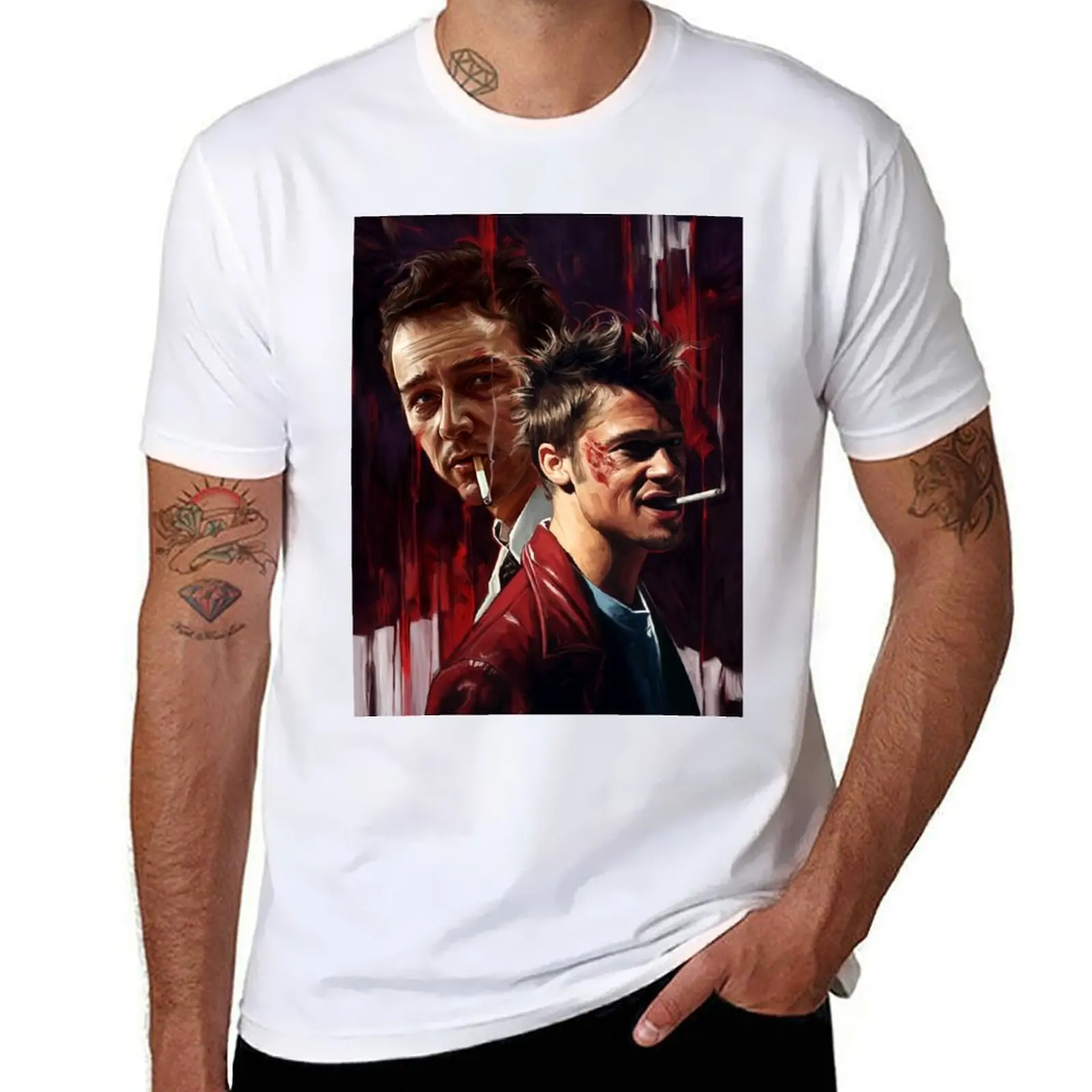 

The Narrator T-Shirt t shirt man designer black cotton t-shirt plain for man package T-Shirt